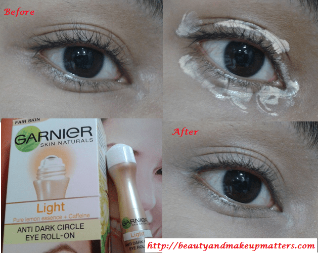 Garnier Anti Dark Circle Eye Roll On - Light Review - Beauty, Fashion, Lifestyle blog | Beauty, Fashion, blog
