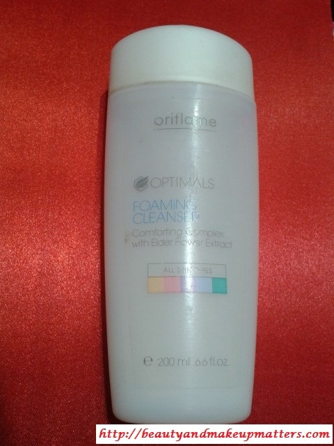 Oriflame-Optimals-Foaming-Cleanser-Review