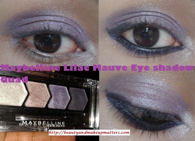 Maybelline-Diamond-Glow-Eye-Shadow-Quad-Lilac-Mauve-EOTD
