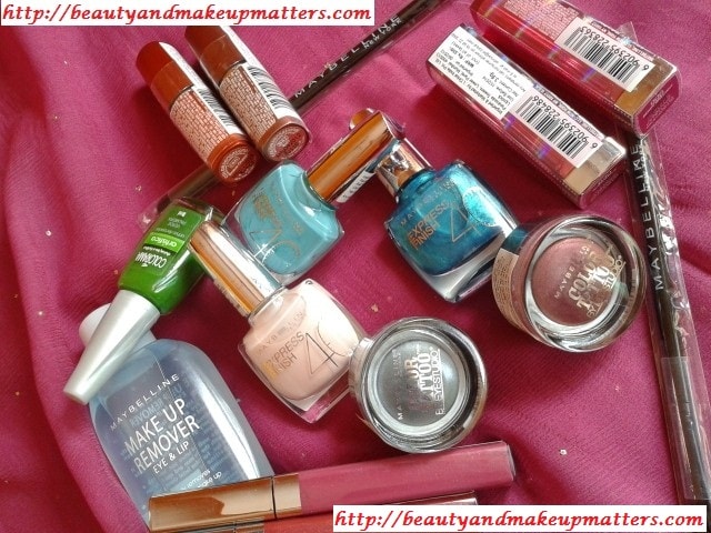 Maybelline-Shopping-Haul-Lipsticks-NailPaints-EyeShadows