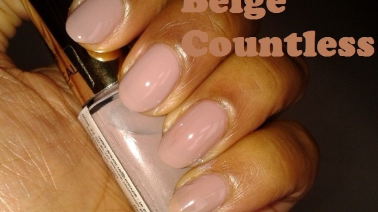 L'Oreal Color Riche Nail Enamel - Beige Countless 104 Review, NOTD -  Beauty, Fashion, Lifestyle blog | Beauty, Fashion, Lifestyle blog