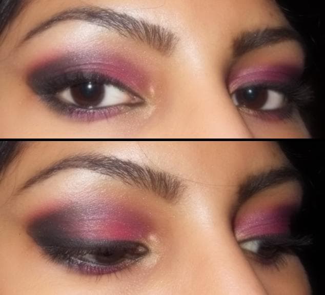 Eye Makeup Look - Smokey Pink Eyes2