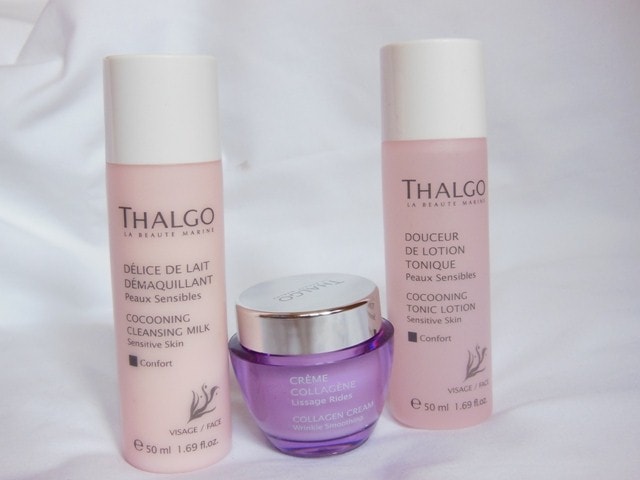Thalgo Skincare Cllagen Cream, Cleansing Cream and Tonic Lotion