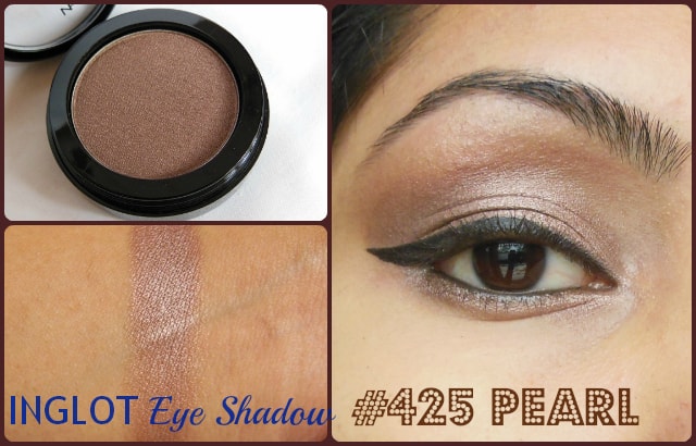 Inglot Eye Shadow Pearl #425 Look