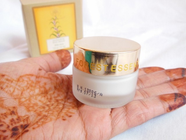 Forest Essentials Intensive Eye Cream with Anise Review