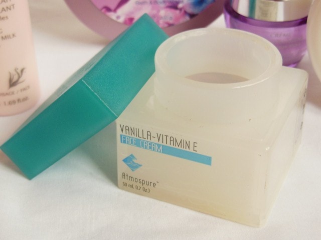 Finally Finished This Month - The Nature's Co. Vanilla Vitamin E Face cream