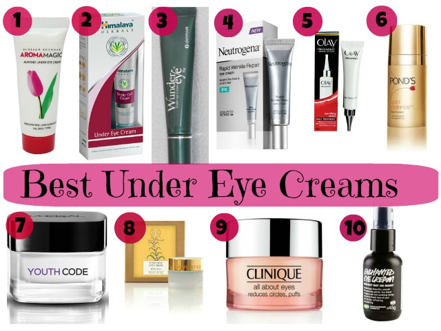 10 Best Under Eye Creams In India