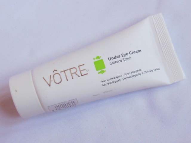Votre Under Eye Cream Review