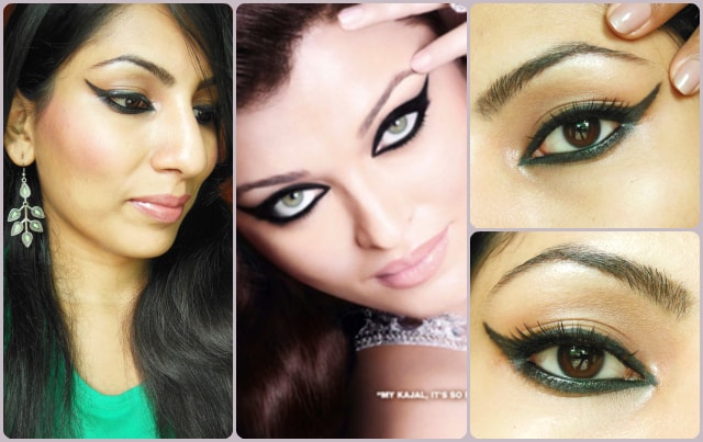 Aishwarya Rai L'Oreal Magique Kohl Inspired Eye Makeup Look