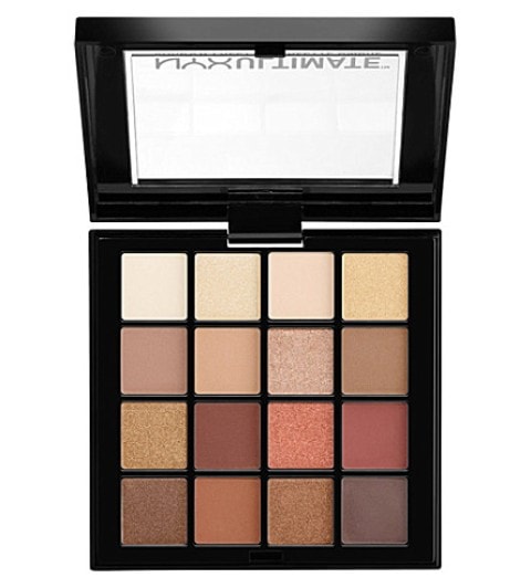 Best Eyeshadow Palette India -Nyx Professional Makeup Ultimate Shadow Palette Smokey
