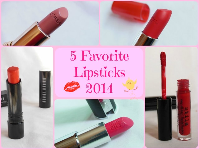 Favourite Lipsticks 2014