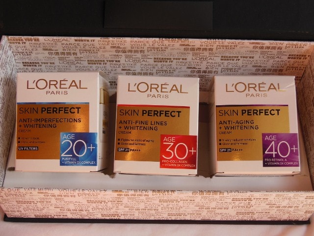 L'Oreal Skin Perfect Skin care Range