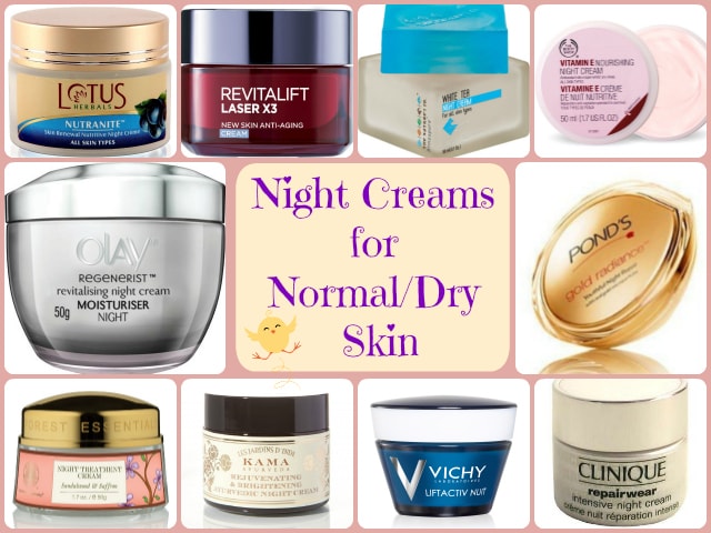 Best Night Creams for Normal - Dry Skin
