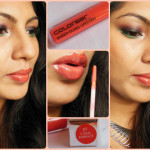 Colorbar Sheer Glass Lip Gloss - Coral Embrace Review, Swatch, LOTD ...