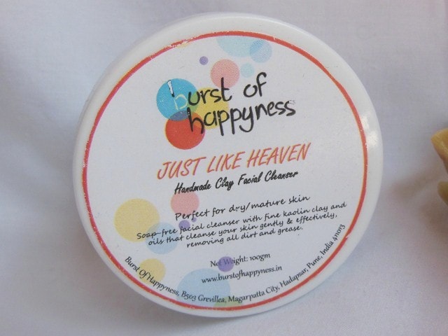 Burst Of Happyness Just Like Heaven Facial CLeanser