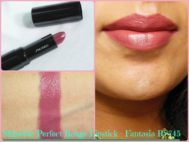 Shiseido Perfect Rouge Fantasia Lipstick RS745 Look