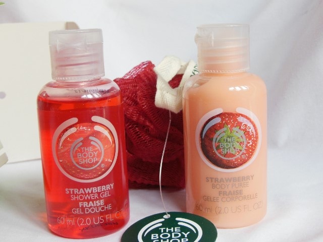 The Body Shop Strawberry Shower Gel and Puree Review