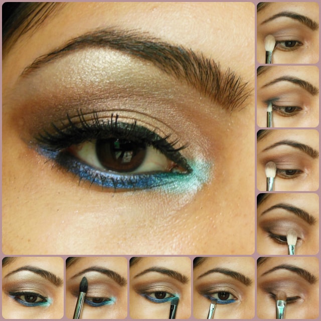 Eye Makeup Tutorial - Pop Of Blue