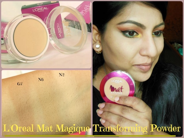 L'Oreal Mat Magique All In One Tranforming Powder SPF 34 Look