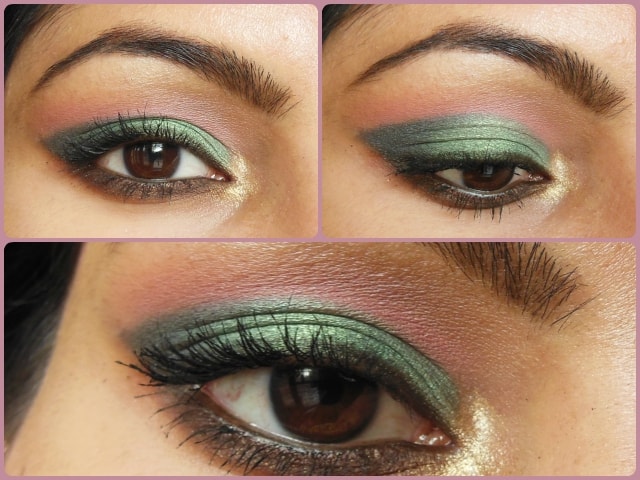 Metallic Green Eyes Makeup Tutorial
