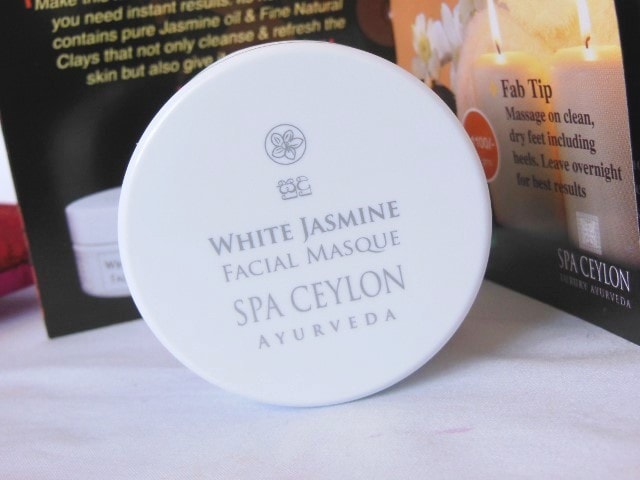 Spa Ceylon White Jasmine Face Masque