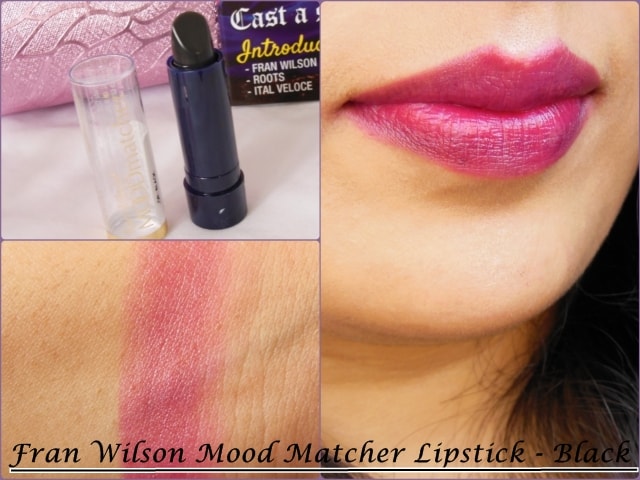 Fran Wilson Mood Matcher Lipstick in Black Look