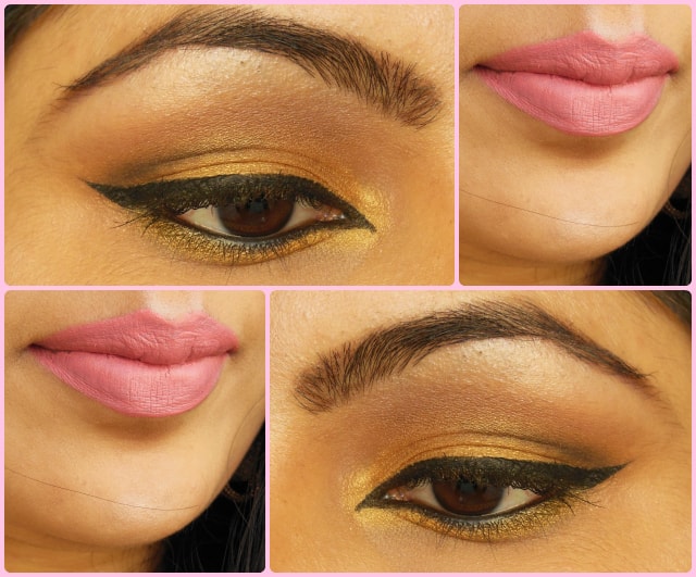 What Am I Wearing Today: Easy Golden Smokey Eye Makeup - Beauty