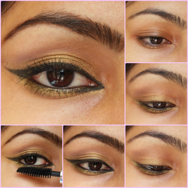 Eye Makeup Tutorial - Easy Golden Eyes