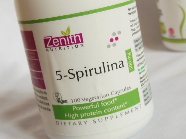 Zenith Nutrition 5-Spirulina Capsules