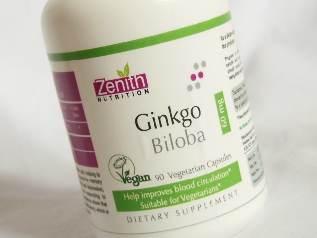 Zenith Nutrition Ginkgo Biloba Capsules Review