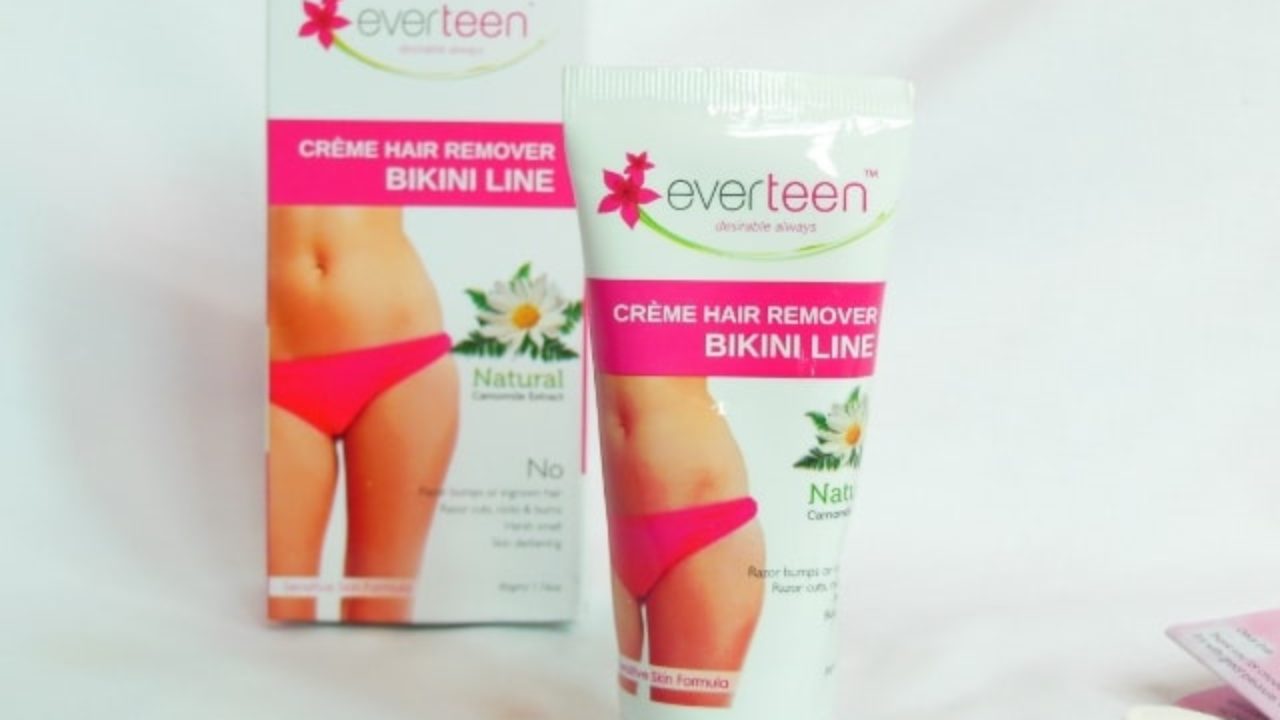 Everteen Bikini Line Hair Removal Cream Review - Beauty, Fashion, Lifestyle  blog | Beauty, Fashion, Lifestyle blog