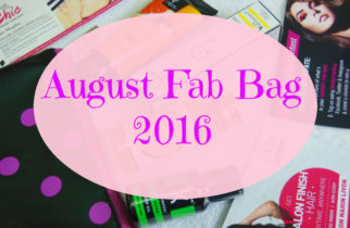 August Fab Bag 2016