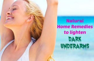 Best Natural Home Remedies to Lighten Dark Underarms