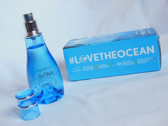 Davidoff Cool Water Woman EDT and #lovetheocean campaign