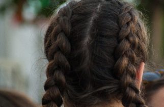 Different ways to French Plait Hair - double French plait