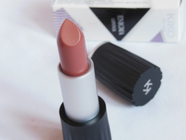 Kiko Milano Enigma Lipstick 02 Review - Nude Lipstick