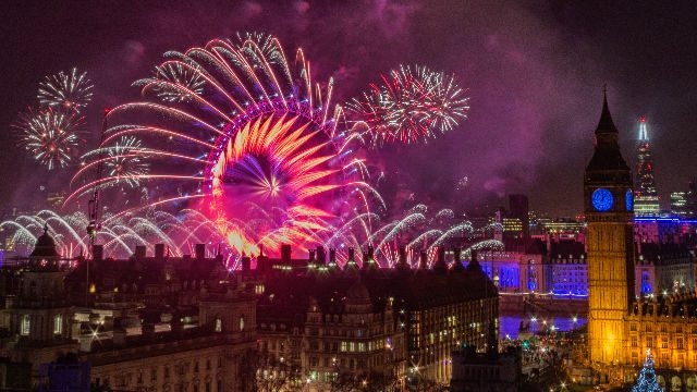 New Year Celebrations in London