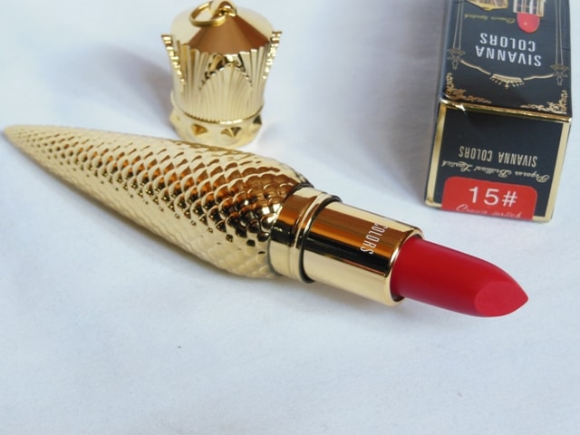 Sivanna Colors Gold Matte Lipstick # 15