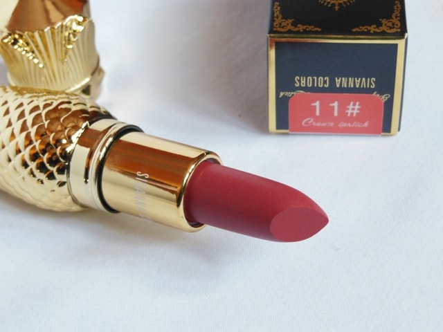 Sivanna Colors Gold Matte Lipstick No. # 11 Shade