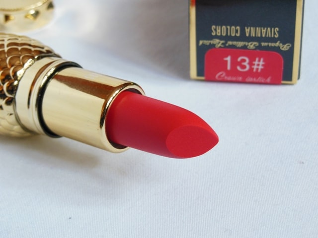 Sivanna Colors Gold Matte Lipstick No. # 13 Shade