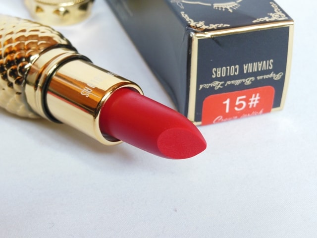 Sivanna Colors Gold Matte Lipstick No. # 15 Shade