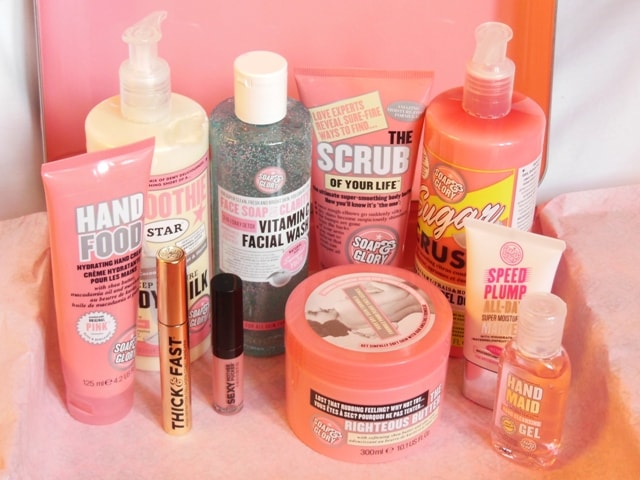 Soap & Glory Gift Box Contents Contents