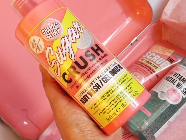 Soap & Glory Gift Box Contents - Soap & Glory Sugar Rush Body Wash