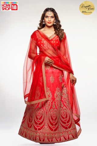 Bipasha_Lehenga with Homeshop18