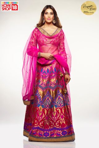 Bipasha_Lehenga2 with homeshop18