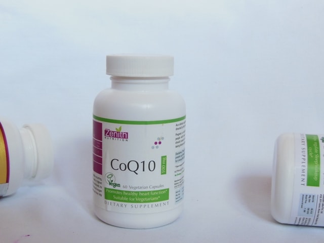 Zenith Nutrition COQ 10 Supplement Capsules