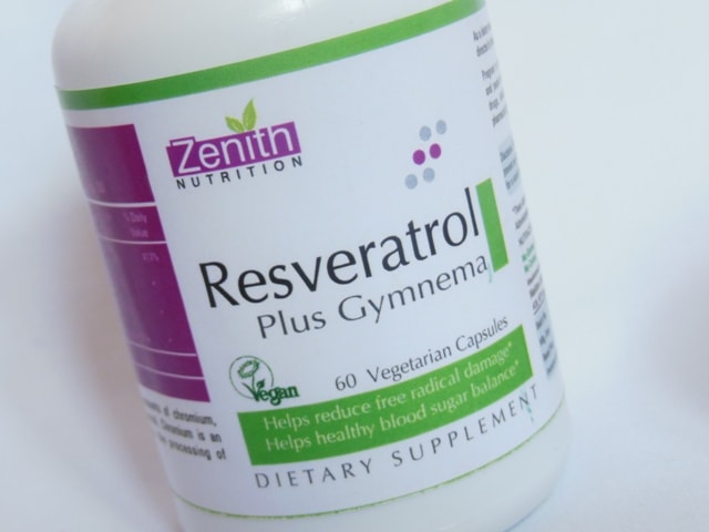 Zenith Nutrition Resveratrol plus Gymnema Vegetarian Capsules