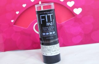 Maybelline Fit Me Shine Free Stick Foundation Review