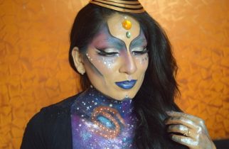 NYX Face Awards India 2017 Makeup Look - Alien Princess Poonam_BMM