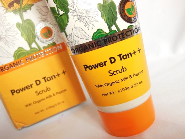 TBC Power D Tan Scrub Packaging